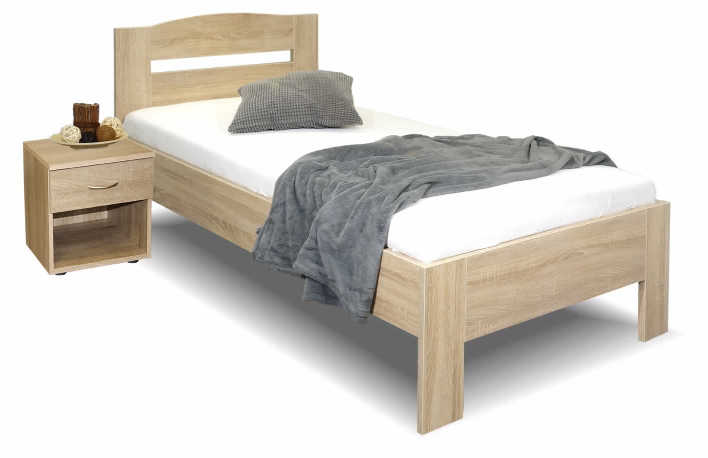 Zvýšená postel jednolůžko Maria, 80x220, 90x220