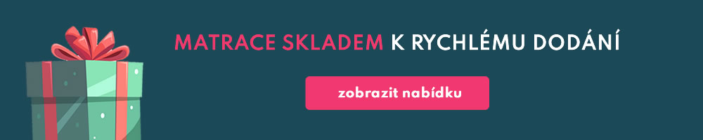 Matrace skladem do vánoc