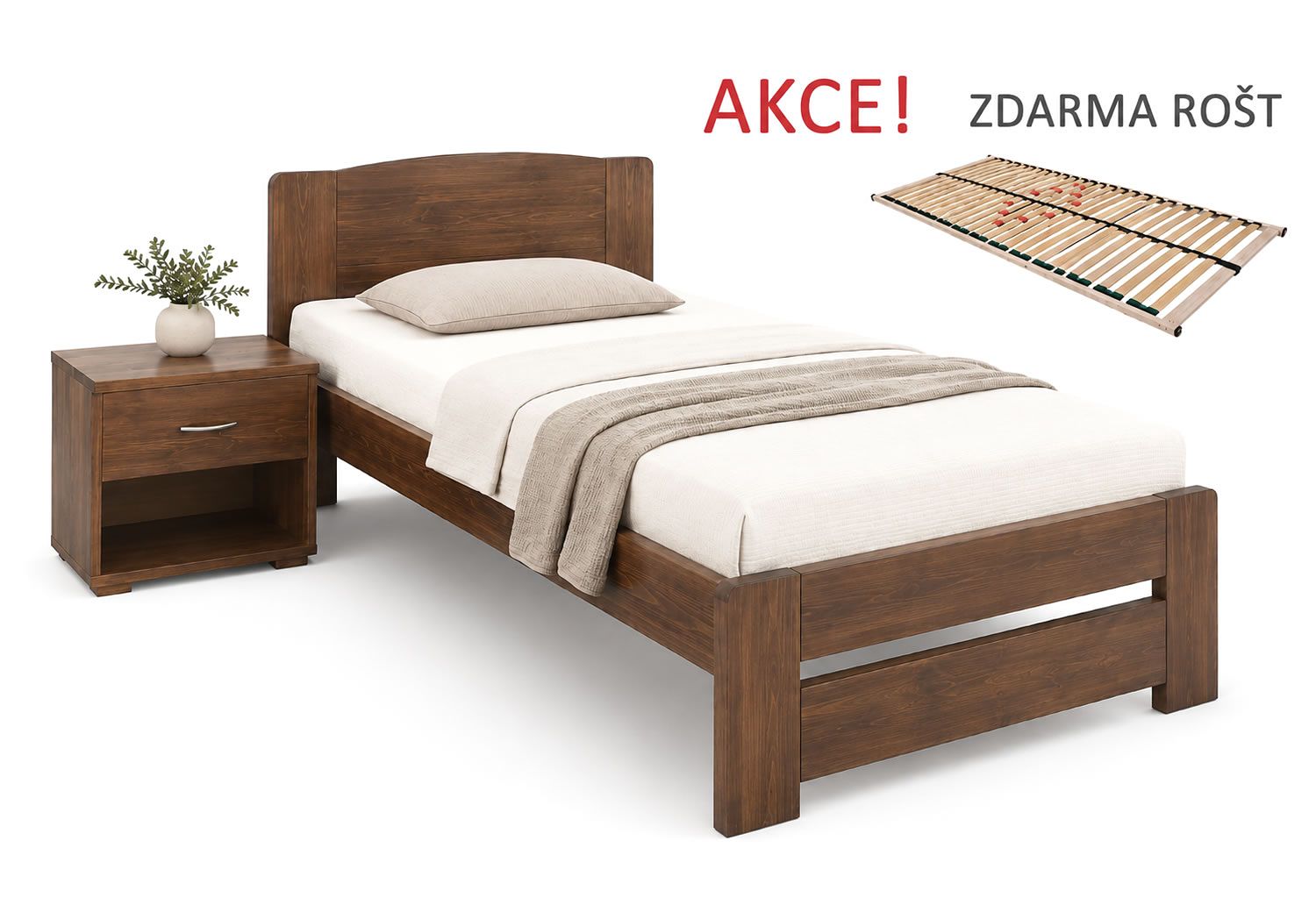 Lamelový rošt pro postel Justina 90x210 cm