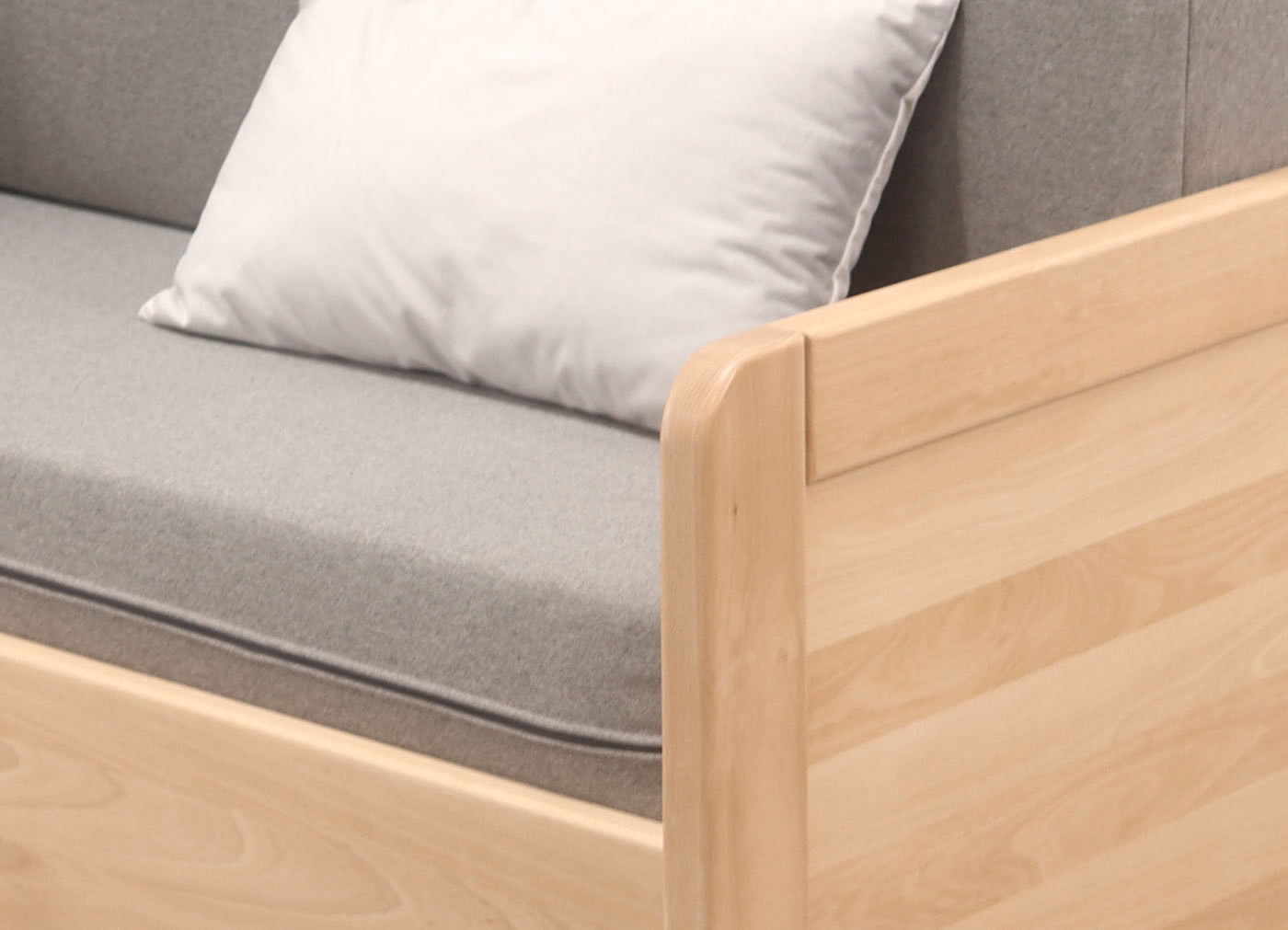 Detail provedení postele Flexo