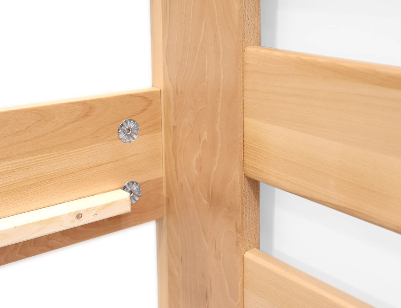 Spoj postele Miva se třemi čely do U