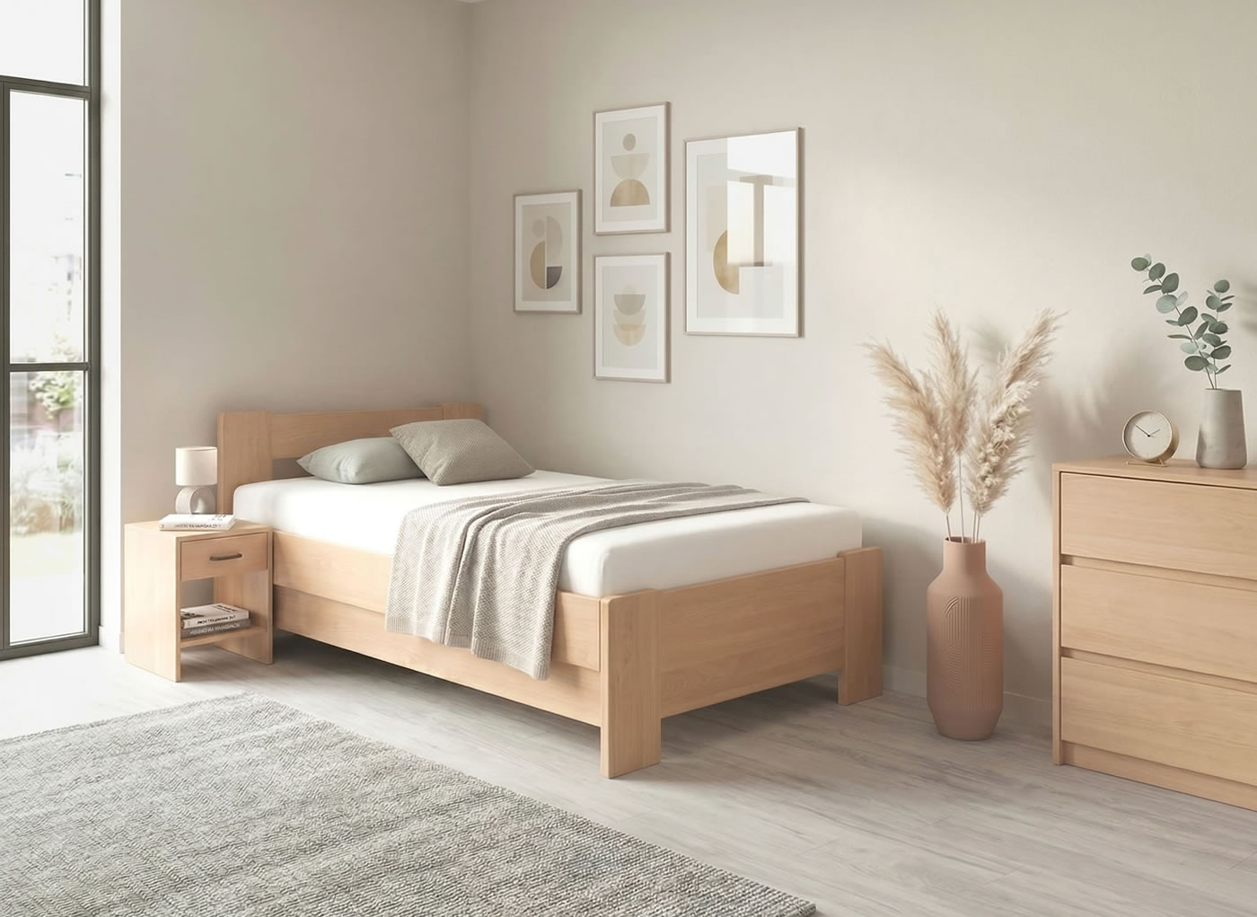 Parametry postele Miva