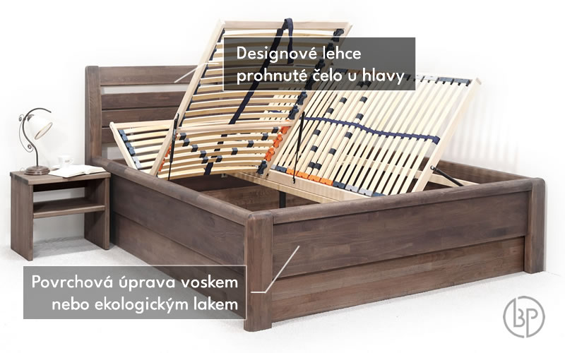 Test dvoulůžkové postele Claudia