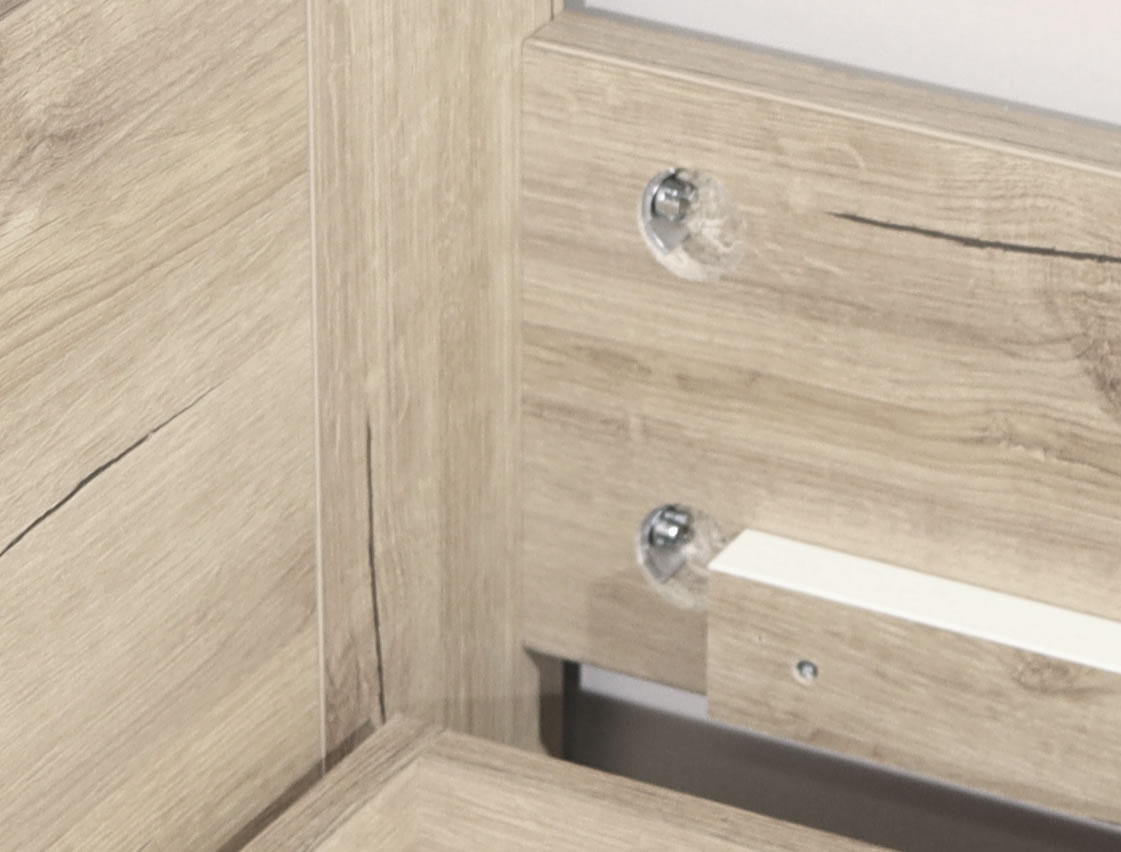 Detail provedení postele DELTA