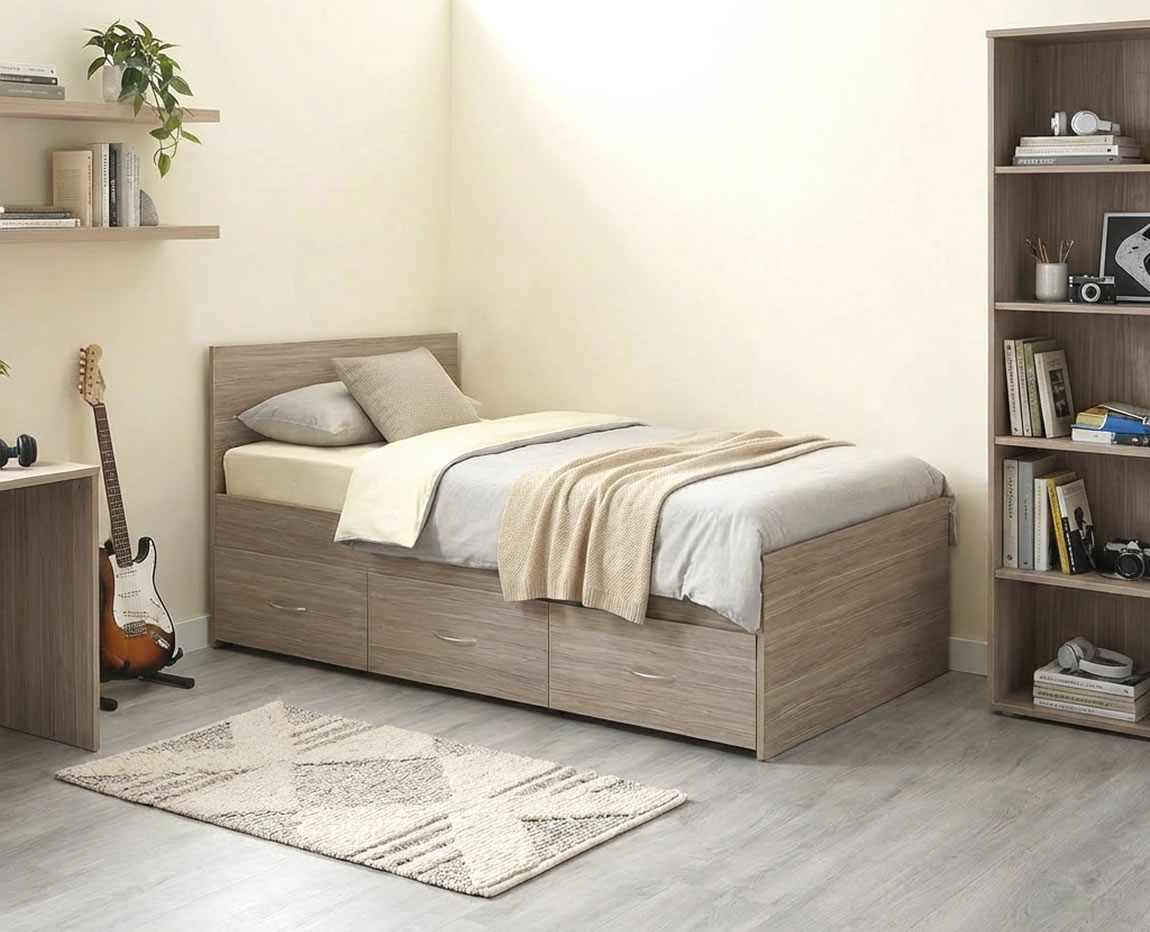 Detail materiálu postele DELTA