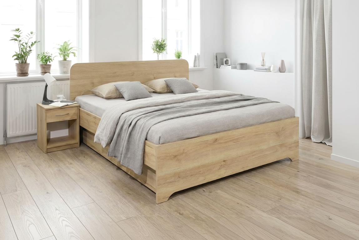 Detail konstrukce postele OTO