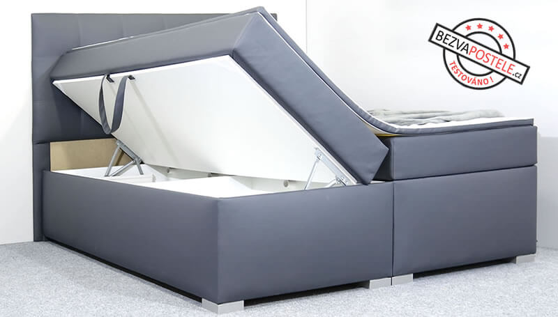 Vyklápění americké postele s úložným prostorem Morandi