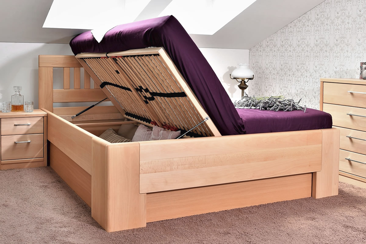 Trend roku 2021 - postele s úložným prostorem