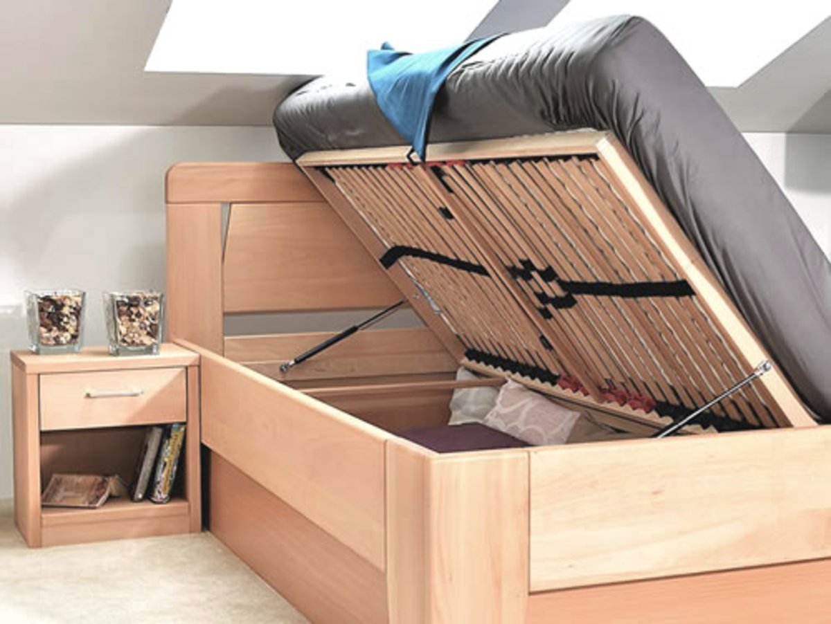 Jak vybrat postel s úložným prostorem
