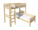 Poschoďová postel - palanda elko DOMINO D908/BC, masiv buk Poschoďová postel - palanda elko DOMINO D908/BC, masiv buk