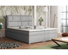 Americká postel boxspring CS34013, s matrací a úložným prostorem, 160x200 cm Americká postel boxspring CS34013, s matrací a úložným prostorem, 160x200 cm