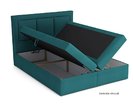stor postel boxspring CS34012, s matrací a úložným prostorem, 140x200 cm stor postel boxspring CS34012, s matrací a úložným prostorem, 140x200 cm