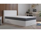 Americká postel boxspring CS89010, s matrací a úložným prostorem, 140x200 cm Americká postel boxspring CS89010, s matrací a úložným prostorem, 140x200 cm
