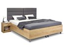 Čalouněná postel dvoulůžko s úložným prostorem LA FUTURA