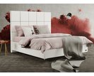 Luxusní čalouněná postel Gemini, s úložným prostorem
