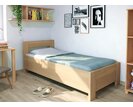 Pohled - postel jednolůžko Ela