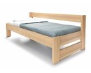Postel jednolůžko z masivu Ela bez čel, masiv buk