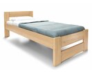 Postel jednolůžko z masivu Ela, masiv buk
