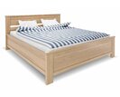 Postel z masivu s úložným prostorem Laura, masiv buk