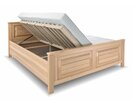 Postel z masivu s úložným prostorem Martina, masiv buk