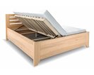 Zaoblení - postel s úložným prostorem Vanda