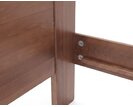 Elegantní  manželská postel z masivu Ravelia, průběžný buk - pohled č. 7