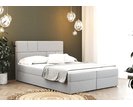 Boxspring Bali - potah světle šedý Boxspring Bali - potah světle šedý