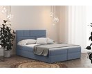 Boxspring Bali - potah modrý Boxspring Bali - potah modrý