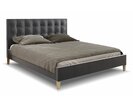 Čalouněná postel s roštem BELLINI
