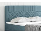 Čelo - zvýšená postel boxspring Sevila 4, 140 x 200