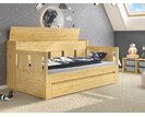 Rozkládací postel BONDI, masiv borovice