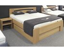 Zvýšená postel s úložným prostorem Riči, 180x200, masiv buk - výprodej