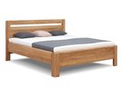Zvýšená dřevěná postel dvoulůžko z masivu ADRIANA, masiv dub