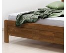 Zvýšená postel z masivu Karlo-oblé, masiv dub cink
