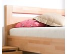 Zvýšená postel z masivu Karlo, masiv buk cink