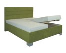 Zvýšená čalouněná postel s úložným prostorem Diana