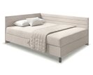 Čalouněná postel s roštem a matrací Elia, 110x200 cm