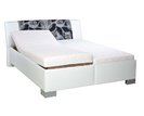 Čalouněná postel s úložným prostorem Leontýna