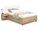 Čalúnená posteľ s úložným priestorom LA FUTURA, 140x200 cm