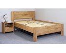 Zvýšená postel z masivu Trinity 2, 140x200, masiv buk