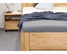 Zvýšená postel z masivu Trinity 2, 140x200, masiv buk