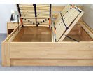 Postel s úložným prostorem Trinity, masiv buk
