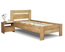 Zvýšená postel z masivu Orfeus, 120x200, masiv buk