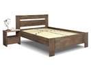 Zvýšená postel z masivu Trinity, 140x200, masiv dub