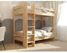 Poschoďová postel pro 2 děti ELIN, masiv buk Poschoďová postel pro 2 děti ELIN, masiv buk