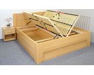 Manželská postel s úložným prostorem CANARIA