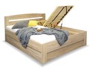 Rozšířená postel s úložným prostorem Maria 200x210