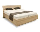 Manželská postel s úložným prostorem Salmia, boční výklop, 160x200, 180x200