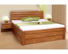 Zvýšená postel s úložným prostorem CONCEPTA 1, masiv buk