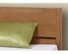 Zvýšená postel s úložným prostorem CONCEPTA 2, masiv buk, 120x200